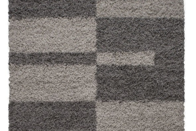 Kusový koberec Gala shaggy 2505 taupe