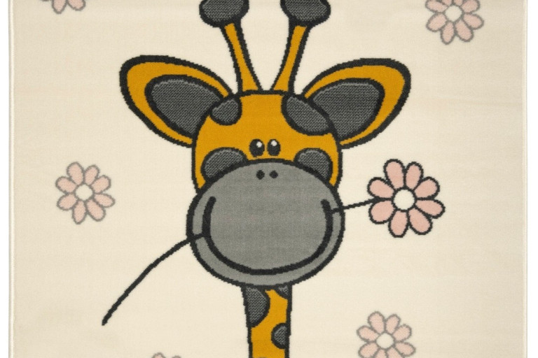 Dětský kusový koberec Žirafa