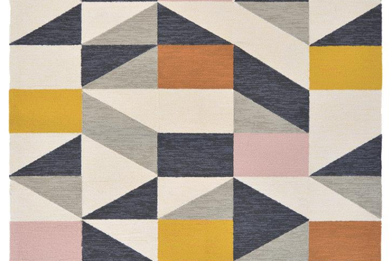 Outdoorový koberec Scion Nuevo blush 426102