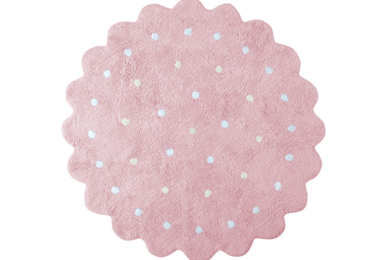 Ručně tkaný kusový koberec Little Biscuit Pink