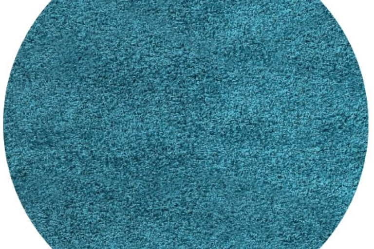 Kusový koberec Life Shaggy 1500 tyrkys kruh