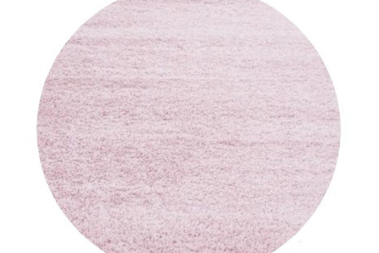 Kusový koberec Life Shaggy 1500 pink kruh