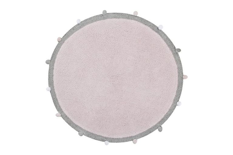 Pratelný koberec Bubbly Soft Pink