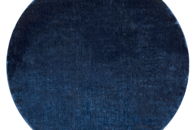 Kusový koberec Visco Rabbit Dark blue 10 kruh