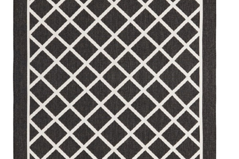 Kusový koberec Twin Supreme 103425 Sydney black creme