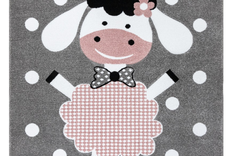 Dětský kusový koberec Petit Dolly sheep grey