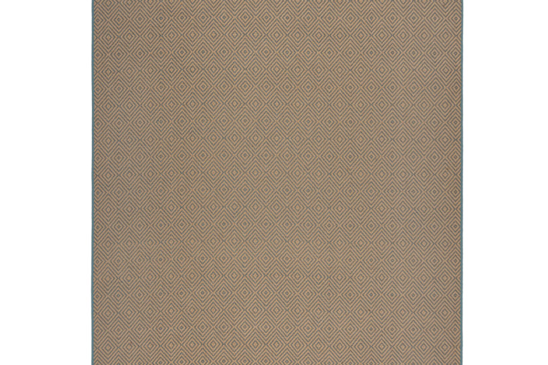 Kusový koberec Geometric Jute Blue