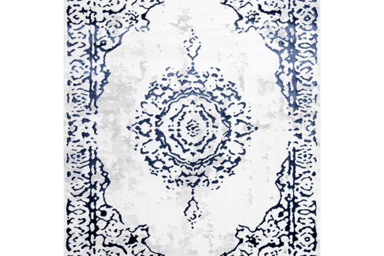 Kusový koberec Allure 1961 white/blue