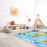Dětský kusový koberec Torino kids 233 WORLD MAP