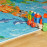 Dětský kusový koberec Torino kids 233 WORLD MAP