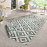 Kusový koberec Twin-Wendeteppiche 103131 grün creme