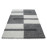 Kusový koberec Gala shaggy 2505 lightgrey