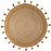 Kusový koberec Lunara Jute Circle Ochre