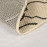 Kusový koberec Florence Alfresco Milan Beige/Black kruh