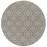 Kusový koberec Florence Alfresco Milan Grey/Black kruh