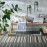 Kusový koberec Florence Alfresco Stripe Grey