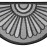 Protiskluzová rohožka Weave 105251 Anthracite Gray Cream