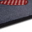 Rohožka Printy 105367 Red grey