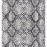 Kusový koberec Sion Sisal Snake`s skin 22162 ecru/black – na ven i na doma