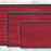 Rohožka Mix Mats Striped 105649 Red