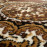 Kusový koberec TEHERAN T-102 brown kruh