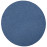 Kusový koberec Twin-Wendeteppiche 103100 blau creme kruh
