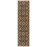 Běhoun Printed Jute Rowen Natural/Black