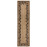 Běhoun Printed Jute Maisie Natural/Black