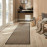 Běhoun Geometric Jute Black