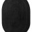 Kusový koberec Jute Braided 106322 Black ovál