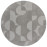 Kusový koberec Moderno Gigi Grey kruh