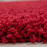 Kusový koberec Life Shaggy 1500 red kruh