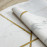 Kusový koberec Emerald geometric 1012 cream and gold kruh