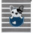 Dětský kusový koberec Petit Bulldog grey
