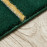 Kusový koberec Emerald geometric 1012 green and gold
