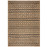 Kusový koberec Printed Jute Luis Natural/Black