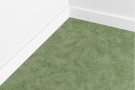 Metrážový zelený koberec Serenade 611