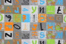 Metrážový koberec Alphabet 129
