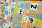 Metrážový koberec Alphabet 129
