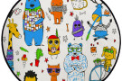 Koberec Omalovánky – Happy Friends