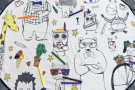 Koberec Omalovánky – Happy Friends
