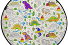 Koberec Omalovánky – Dinosaur world