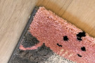 Kusový koberec Kiddo A1079 pink - kočky růžové