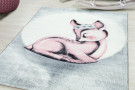 Kusový koberec Bambi 850 pink - koloušek