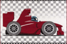 Kusový koberec Kids 460 red - červená formule