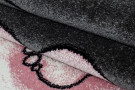 Kusový koberec Kids 560 pink - slůně růžové