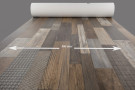 PVC Texline rozměr š.200 x d.217 cm - Westwood Brown 1951 MB