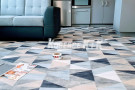 PVC HQR Gerflor Diamond Blue 1995