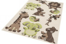 Kusový koberec Bambini 102788 Grün Braun 140x200 cm