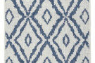 Kusový koberec Twin-Wendeteppiche 103137 blau creme